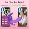 Sexy Toys APP APP التحكم عن بُعد فاهات دسار للنساء WiFi Farile Wear Dildos البضائع البالغين 18