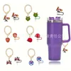 Outros acessórios de charme da carta de bebida para 40 onças de xícara de xícara de nome inicial ID ID personalizado Tumbler WLL2204 Drop Delivery Home Garden Ki Ot0jf