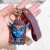 Fashion Cartoon Movie Character Keychain Rubber And Key Ring For Backpack Jewelry Keychain 083716