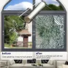 Filmer 2mil Clear UV Säkerhetssäkerhetsfönsterfilm Slidande Explosion Proof Glass Protective Vinyl Anti Shatter Tempered Glass Film