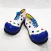 34cm Puntos azules Big Circus Clown Shoes Cartoon Cosplay Accesorios Comic Joker Cosplay Funny Wear Unisex One Size Party Favors