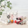 Transparent Water Bottle Organizer Stackable Bottle Storage Holder For Kitchen Vacuum Flask Holder Home Cabinet Organizer DC05