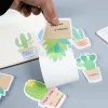 1 pièce Lytwtw's Adhesive Kawaii Cactus Sticky Notes notepad Memo Pad Office School Supplies Stationery Sticker