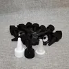 Storage Bottles 15pcs 500ml Black Liquid Plastic With Pointed Mouth Cap 500g Big Size Lotion Cosmetic Packaging Containers