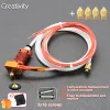 For Ender3v2/cr10s Pro/cr10 V2 J-head Hotend Kit Aluminum Heat Block with Heater Thermistor Hotend 0.4mm Nozzles