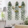 Decorative Flowers Shelf Decor Fake Plant Realistic Artificial Hanging Scindapsus Leaf For Indoor Outdoor Forever Blooming