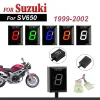 För Suzuki SV650 SV 650 1999 2000 2001 2002 Motorcykeltillbehör LED 1-6 Gear Display Indicator Speed ​​Instrument Mätare