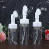 Storage Bottles 1Pc Soap Foaming Bottle Facial Cleanser Foam Maker With Silicone Clean Brush Portable Facewashing Mousse