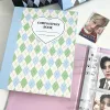 A5 Binder Photocards Kpop Foto Álbum de álbum para tarjetas de fotografías Collect Book 10/25pc Páginas internas KPOP álbumes de imágenes Binder