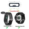 Akcesoria inteligentnych bransoletki dla Garmin Fenix6x 5x 5 6 5s 6s zegarek pasmo pasmo pierścieniowe pierścienie dla garmin vivosmart hr+ blokada uchwytu