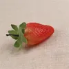 Party Decoration 10pcs Simulated Strawberry Plastic Fake Simulations Fruit Model