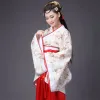 12styles Mulher chinesa tradicional antiga dança trajes femininos estágio nacional étnico hanfu bordado tang de tang para senhora