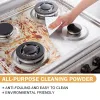 for Stubborn Grease Grime All-purpose Powder Cleaner Remove Stains Powerful Kitchen Instant Cleaning Powder Cleaning Supplies