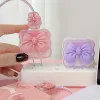 Gradual Clear Charging Cable Protector Case Cute Bow Knot Charging Safe Plug USB Protector Cover For iPhone 18/20W