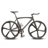 Fixed Gear Fahrradrahmengröße Rahmenset Muskelform Aluminiumlegierung Material Einspeisung Fahrrad -Fahrradteile