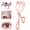 Pink Eyelash Curler With Eyelash Comb Natural Bending Lash Curler Long Lasting Clip Big Eye Makeup Cosmetic Tools Women Beauty