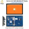 8,0 "8 pouces 800 * 1280 IPS TFT MIPI DSI Multi-touch Panneau tactile capacitif Panneau LCD Affichage de l'écran du moniteur pour Orange Pi 5 / 5B / 5P