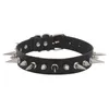 Chokers Gotik Siyah Çivili Punk Suçlu Yaka Ediciler Perçinler Adamlar İçin Tudra Chocker Kolye Erkekler Bondage Cosplay Goth Je Dhgarden Dhemn