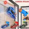 RC Car Stunt Infrared Laser Tracking Wall Ceiling Climbing Vehicle Toys For Children Remote Control car Follow Light Gifts boys 240408