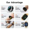 Ny Ultra Low Discount Wholesale Smartwatch Full Touch Screen CustomDial BT Call Smart Watch Men Women för Harmonyos Android iOS