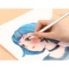 BView Art 9 PCS High-Gloss Pastel Gel Pensカラー蛍光ニュートラルフルニードルチューブリフィルオフィス学校用品文房具