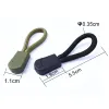 10pcs Reißverschluss Pull Puller Fit Seilschild Ersatz Clip Unterbrecher Schnalle Fixer Zip Kabel Tablab Reisetasche Kleiderschrank Aufbewahrungsboxen