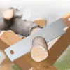 Sega in legno da 150 mm a doppia sega giapponese sega a tracote a mano flessibile sega a mano ramo di ramo tagliente tagliata a legna