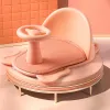 베이비 욕조 좌석 욕조 패드 매트 의자 안전 방지 신생아 유아 베이비 케어 어린이 목욕 좌석 세탁 장난감 샤워 의자