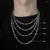 Kedjor gåvor sillbens kedja klumpiklass halsband mode manlig hiphop -stil unisex choker kläder tillbehör