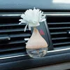 Air Freshener Ornament Perfume Pendant Essential Oils 6ml Car Perfume Bottle Hanging Glass Bottles With Wooden Lid