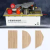 Trä manuell kant bandmaskin 1200W rak/kurva bågformad kant bander träbearbetning pvc klippt sig själv används med sågbord