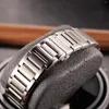 Наручительные часы Oblvlo Men Automatic Watch 42 -мм роскошные механические наручные часы 5ATM водонепроницаемые светящиеся сапфировые зеркало Hollow Out Lover Dial