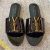 10A läder sandale märke mode glid casual sko kvinnans designers sandal toppkvalitet lyxiga toffel strand utomhus slidare sommar man loafer skor mule flip flops