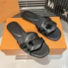 Designer Beach Slippers dames sandalen snoep gekleurde holle letter slippers echt lederen zomer merk vrouw sandaalmaat 35-42