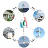 3KW Wind Generator Inner Air Duct 2000W 3000W Small Free Energy Wind Turbine Power Permanent Maglev 12v 24v with MPPT Controller