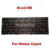 Keyboards BR Keyboard For Positivo Motion I341TAi I3464Ai I3464A C432Bi C432A C41TA C41TAI C432BI C4500A C4500AI Brazil BR Without Frame