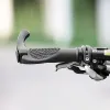 RockBros MTB Bicycle Grips Hoorns Shofar Vice-stuur Grens Gepakte schokbestendig stofveilig fietsgrepen Rubber bilateraal vergrendeld