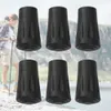 6/12/18 pcs Non-slip Trekking Sticks Protector Cap Tip Walking Stick Bottom Pads Cover Buffer Lightweight for Climbing Hiking