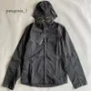 Cp Companys Jacket Men's Jackets Spring and Autumn Hooded Cp Companys Multi Pocket Lens Decoration Cotton Material Men's Cp Jacket Casual Zipper Thin 7438