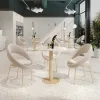 Coffee Kitchen Bar Tables Round Luxury Outdoor High Bar Tables Nightclub Modern Party Mesas De Cozinha Home Furniture YY50BT