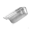 Plates 41XB Large Butter Dish With Knife And Lid Plastic Tray Container Kitchen Countertops Keeper Easy To Use