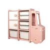 2023 New Design Children Bedroom Furniture Plastic Toy Shelf Kids Cabinet Storage Box for Sale