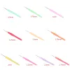 Metal Knitting Needle Ergonomic Multi Colour Crochet Hooks Yarn Knitting Needles 0.5-8mm with Case Tool for Beginners Starter Ha