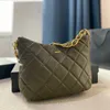 Designer Luxury Hobo Underarm Bag Women Shoulder Bag Sheepskin Material Cellphone Bag Tassel Shoulder Strap Full CC Chain Bag Totes Satchel Diamond Lattice Quilted