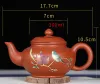 200 ml300 ml Ręcznie malowany Yixing Teapot ręcznie robiony fioletowy gliniany garnek zielony herbatę kung fu zisha teapot herbata