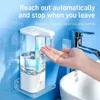 Liquid Soap Dispenser Automatic Sensor Hand Sanitizer Machine Dish Body Wash Shampoo Smart Distance Sensing Kitchen Home Toilet