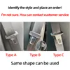 Leather Car Styling Seat Belt Buckle Clip For Jeep Renegade Compass Grand Cherokee Wrangler JK For Opel Crosa Astra J Insignia