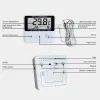 Mini LCD Digital Thermometer With Probe Sensor Indoor Outdoor Temperature Meter Swimming Pool Refrigerator Water Tank With Cable