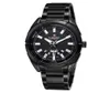 Naviforce original Men039S Sports Sports Property aço inoxidável banda Led Data Week Wrist Watch 90385183880