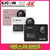 Câmeras originais sjcam sj8 série sj8 air sj8 plus sj8 pro 1290p 4k 60fps câmera de ação wi -fi controle remoto esportes à prova d'água dv